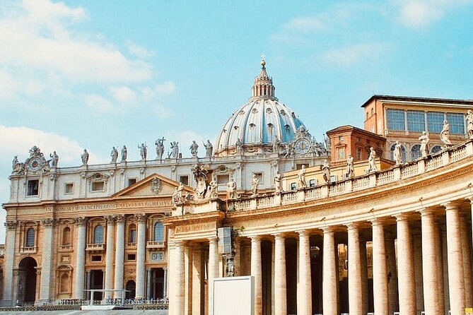 Private Tour: Vatican & Sistine Chapel Without Line - Colosseum and Roman Forum: a guided walking route, not a drive-by