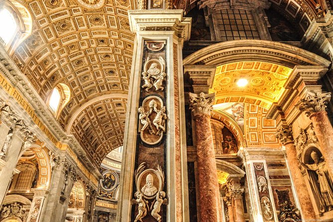 Private Vatican Museums, Sistine Chapel and St Peter's Basilica Tour - Pickup, transfers, and how the guide level affects the whole day