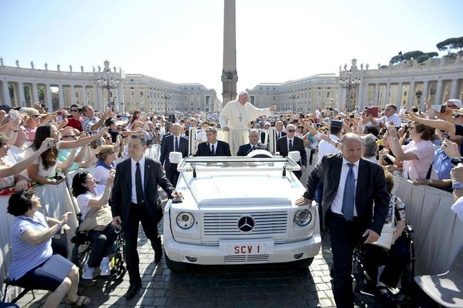 Reserved Papal Audience Ticket with Assistance On Site - St. Peter’s Square Seating: Reserved Access Without Seat Numbers