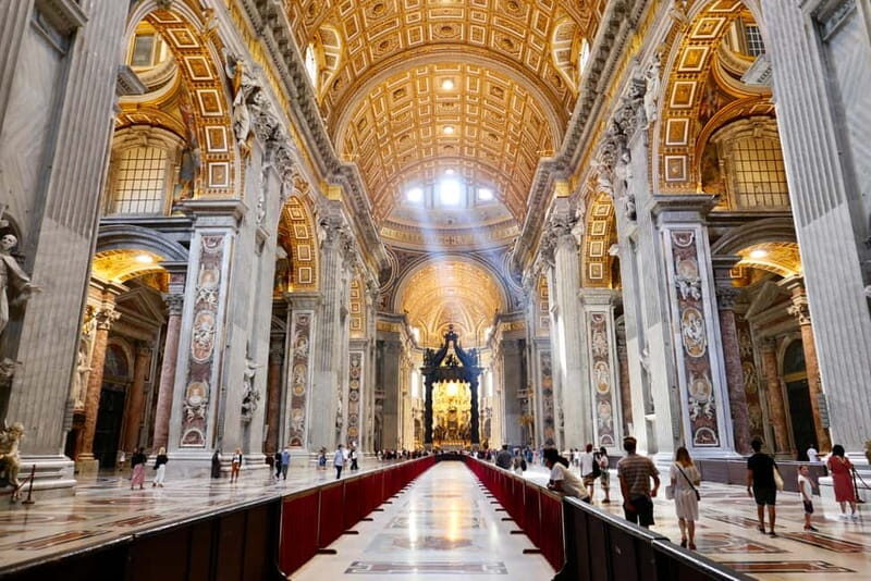 Rome: Guided Tour of St. Peter's Basilica, Grottoes & Square - Getting started at Largo del Colonnato (and the security “timer”)