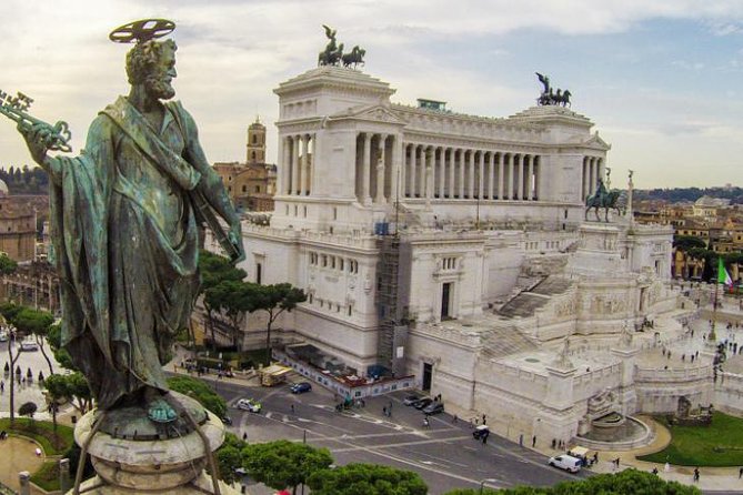 Rome In A Day Port Tour (Driver Only/Self Touring) - Foro Romano viewpoint: photos from the top, not tickets for the Forum