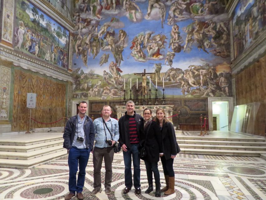 Rome: Vatican at Night Small Group Tour with Sistine Chapel - Courtyard of the Pigna and Torso del Belvedere: where sculpture sets the mood