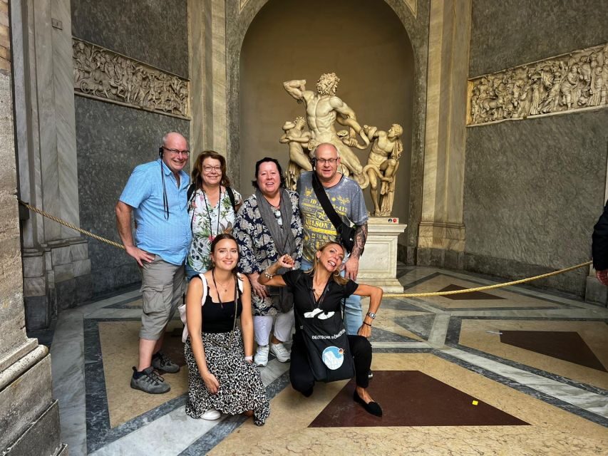 Rome: Vatican Museum and Sistine Chapel Group Tour in German - The 3-hour group format: what you’ll actually get