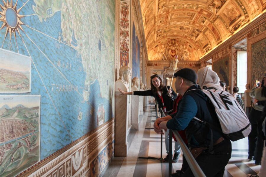 Rome: Vatican Museums, Sistine Chapel and St. Peter's Tour - Crowds, headsets, and keeping your group together