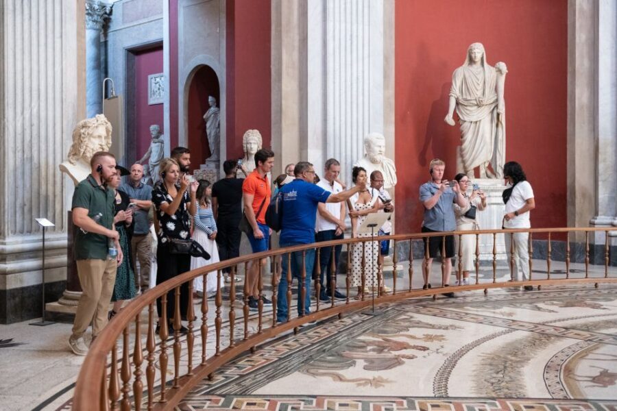 Rome: Vatican Museums, Sistine Chapel & Basilica Guided Tour - Vatican Museums: a guided route that saves your legs