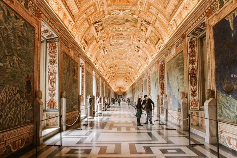 Rome: Vatican, Sistine Chapel, and St Peter's Guided Tour - Gallery of Maps and the Cabinet of the Masks