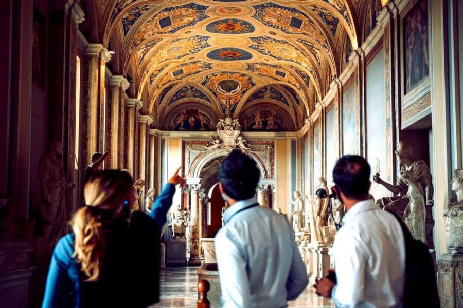 Rome: Vatican & Sistine Chapel Tour + Optional Colosseum - Meeting at Viale Vaticano 100 and getting into the Vatican