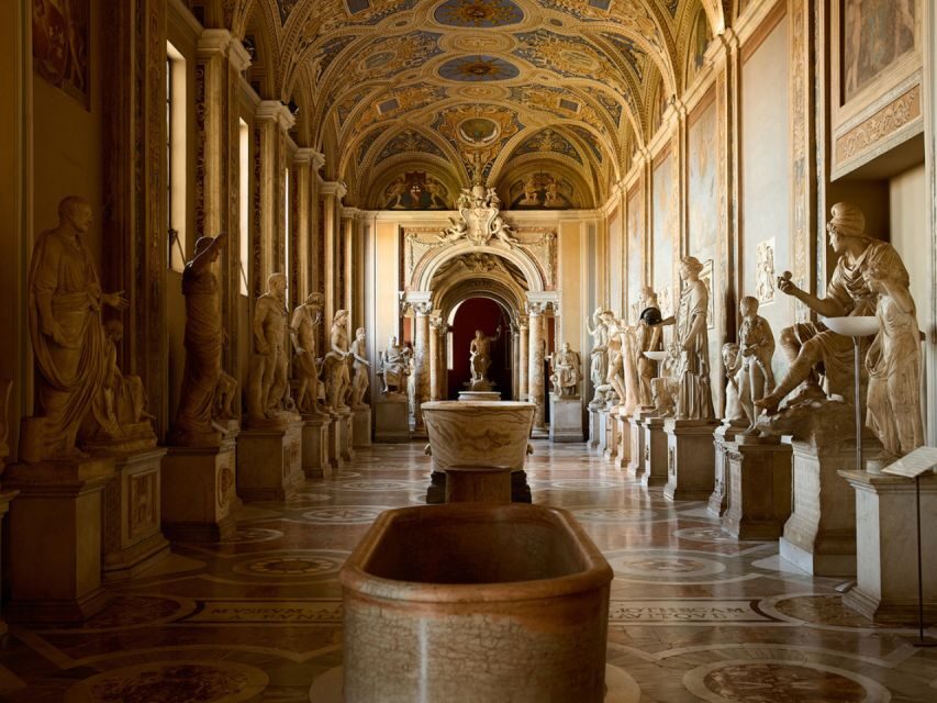 Rome: Vatican & Sistine Chapel Tour + Optional Colosseum - Courtyard of the Pigna: a calm reset with strong symbolism