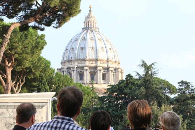 Sistine Chapel with St. Peter's Basilica & Dome Climb Guided Tour - Pinecone Courtyard pause: the Sphere within a Sphere stop