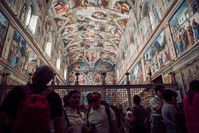 Skip the line Vatican & Sistine Chapel Tour - Audio Headsets: The Crowds Get Louder, You Don’t