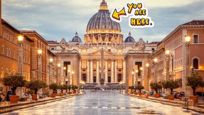 St. Peter's Dome Climb, Basilica and Vatacombs Tour - Getting up the dome: lift partway, then your real decision