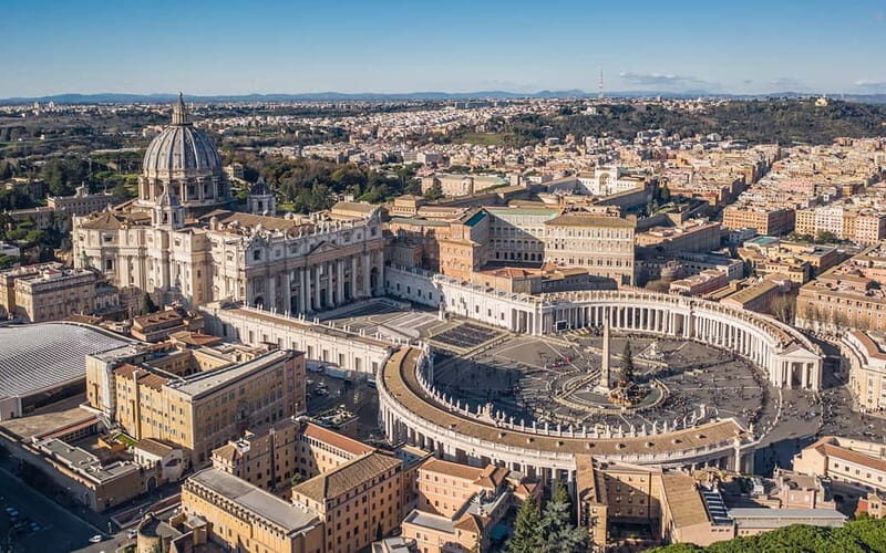 Vatican City: Vatican Museum and Sistine Chapel Guided Tours - Spiral staircase and the balcony toward St. Peter’s Dome
