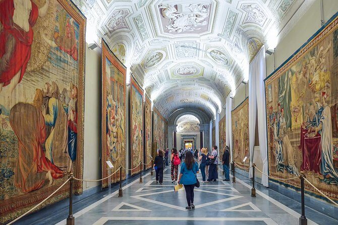 Vatican Museum and Sistine Chapel Guided Tour | Group Tour - Gallery of Tapestries: when discipleship becomes artistry