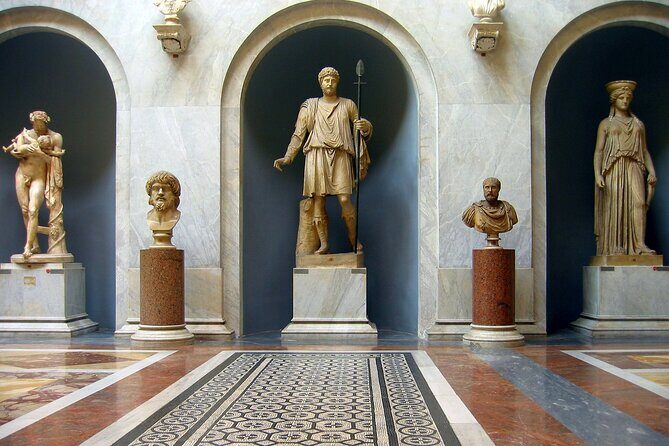Vatican Museum and Sistine Chapel Skip-the-Line Group Guided Tour - Inside the Vatican Museums: Pio Clementino to Raphael Rooms in One Run