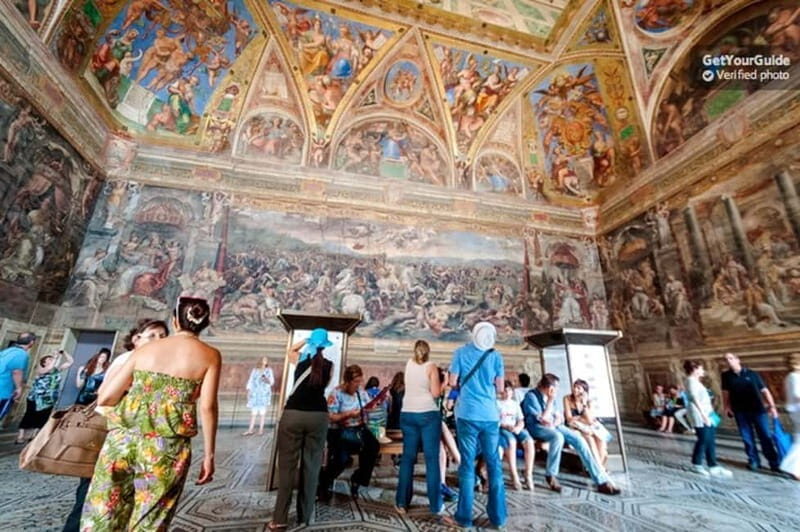 Vatican Museum & Sistine Chapel Guided Tour - Hotel Pickup - Hotel pickup in Rome: where you meet and how early to show up