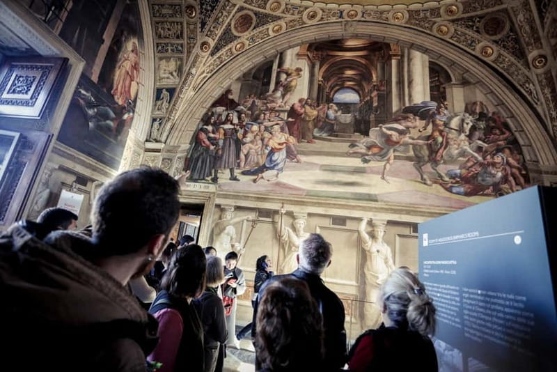 Vatican Museums & Sistine Chapel Small Group Tour - Pickup - Morning-only Raphael Rooms and Borgia Apartments: plan your timing if this matters