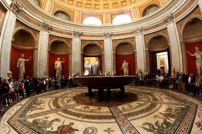 Vatican Museums & Sistine Chapel VIP small group tour(max 10 pax) - Vatican Museums: Pio Clementino, Maps, Tapestries, and the classic highlight route
